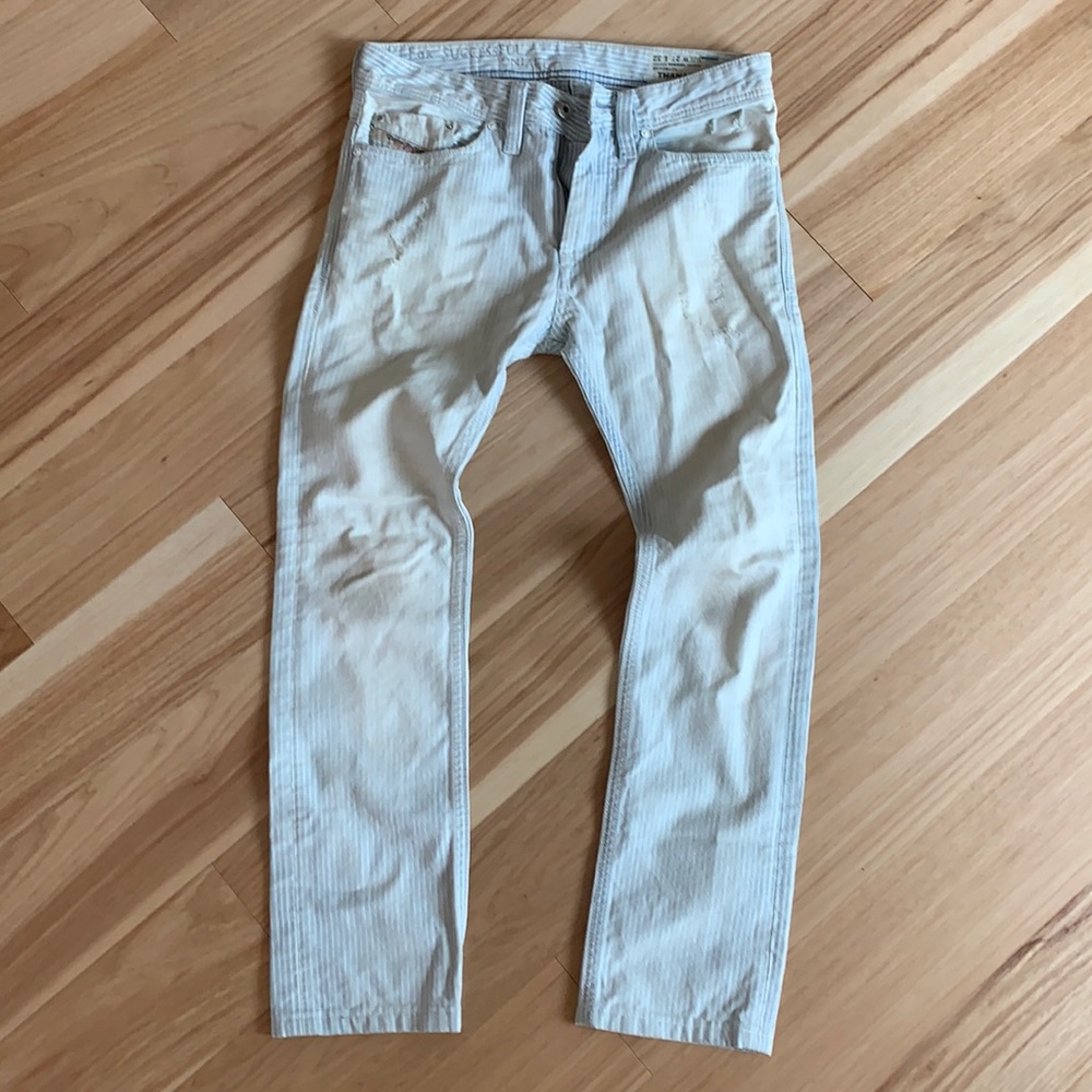 Diesel pinstripe jeans men’s made in Italy